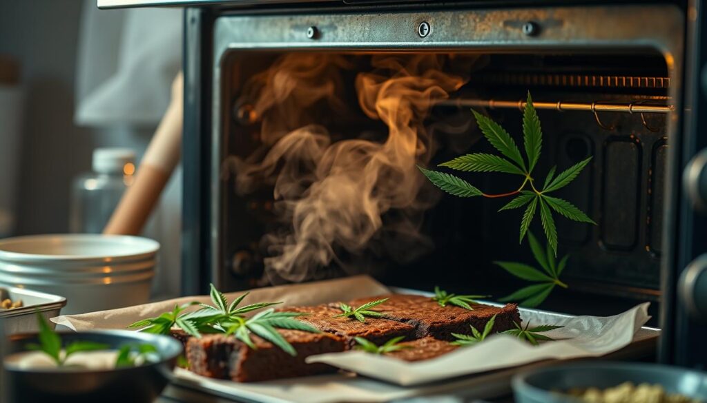 Decarboxylierung beim backen mit cannabis