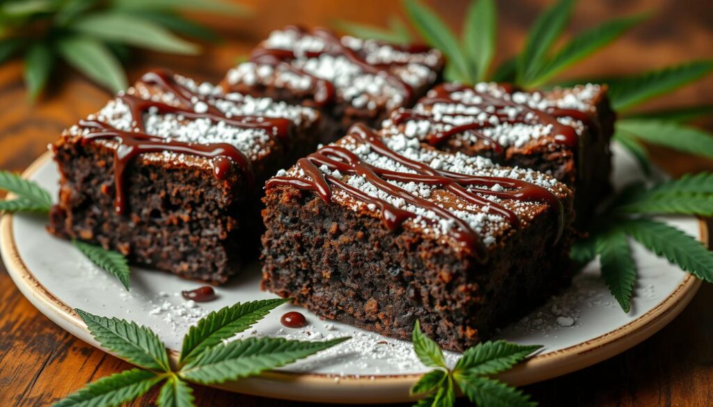 Hash Brownies mit dr oetker Backmischung